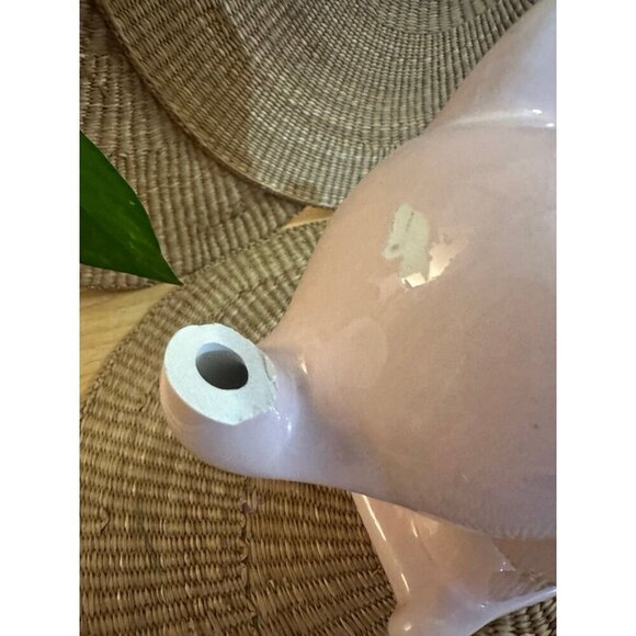 Lila & Jack Pink Ceramic Elephant Bank – Adorable & Functional - Picture 5 of 10